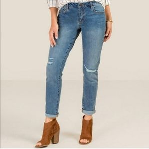 Heritage Harper Mid Rise Girlfriend Jean's Sz. 28